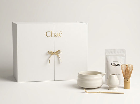 Chaé matcha advent calendar with 12 compartments
