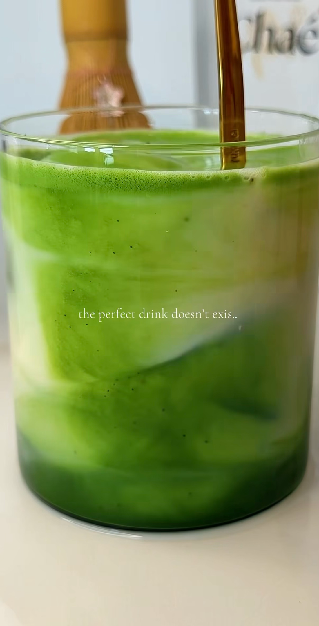 Cinnamon Matcha Latte