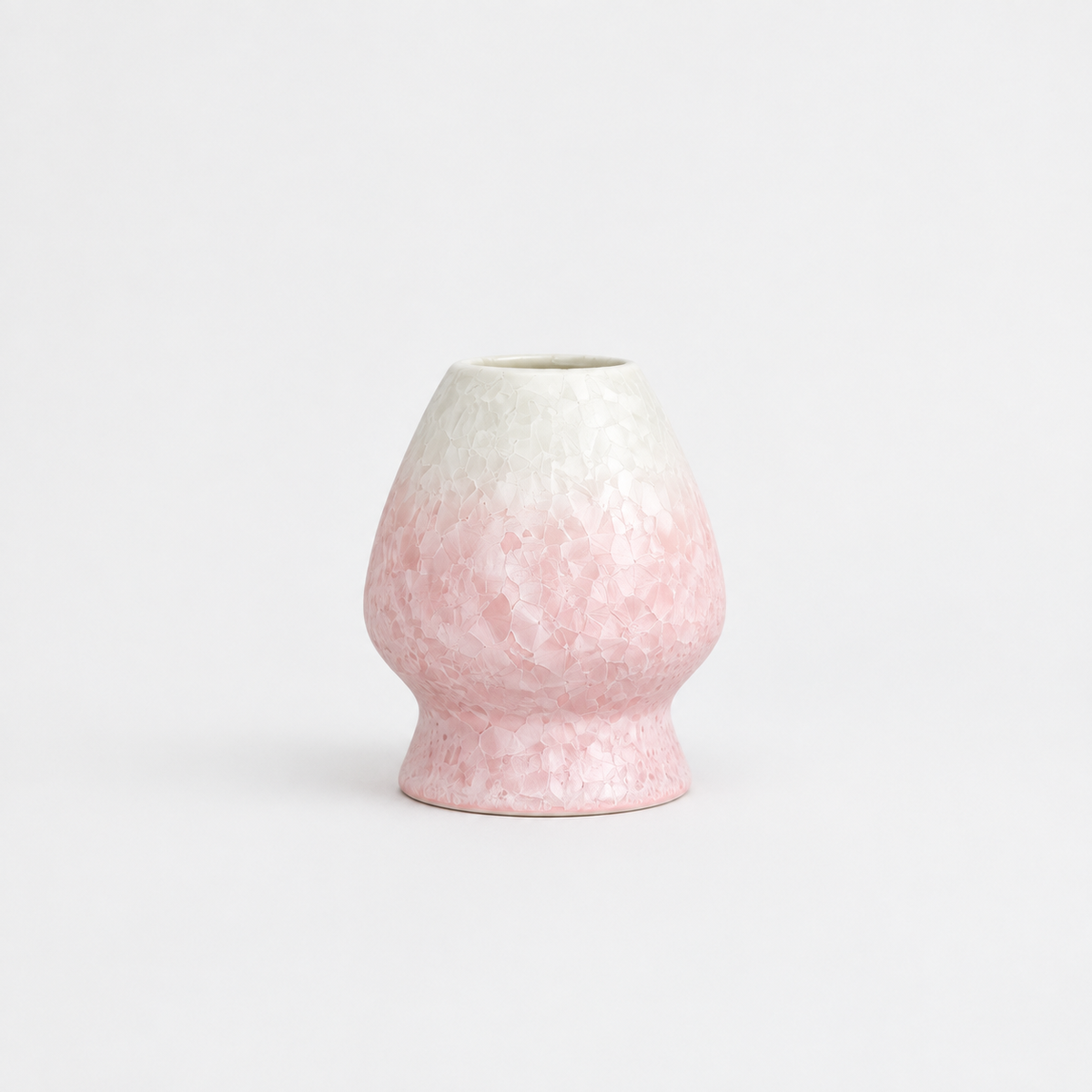 Pink ceramic matcha whisk holder – Sakura